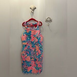 Like NEW Lilly Pulitzer Sophelia Girls Shift in Tropical Punch
